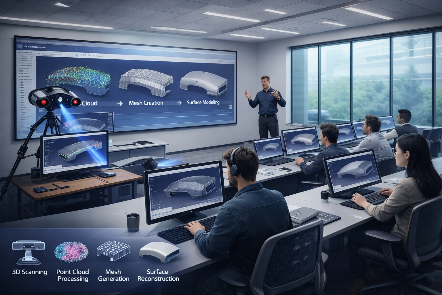 CATIA V5 – Reverse Engineering