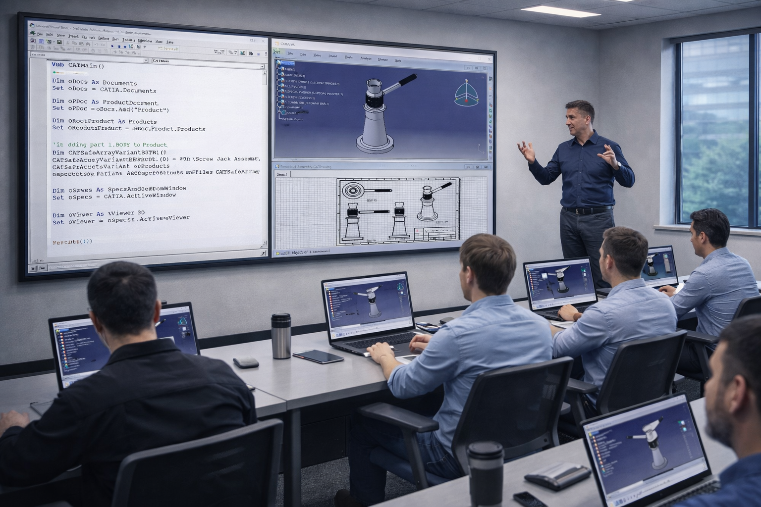 CATIA V5 – Visual Basic (VB) Automation